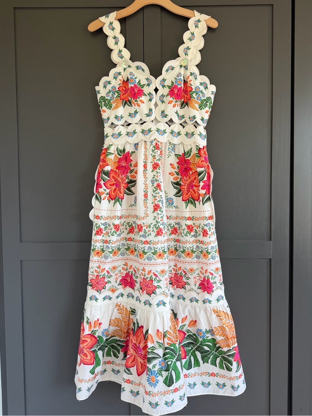 FARM Rio Bloom Garden Maxi Dress M | NWT - Picture 1 of 16